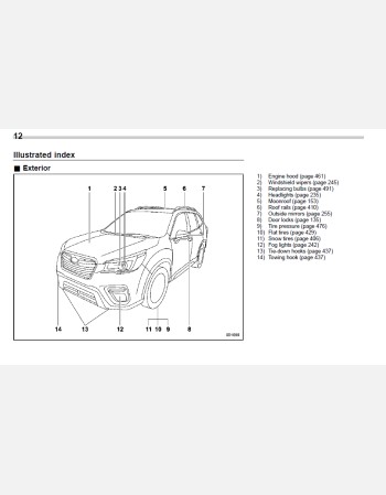 subaru forester 2021 owners manual